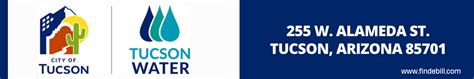 city of tucson water bill|tucson water pay bill online.